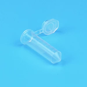 sterile 2ml micro centrifuge tubes Falcon tube conical bottom with attached cap