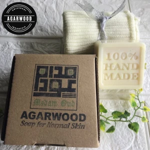 Agarwood Natural Soap 100% (50gr & 90gr)