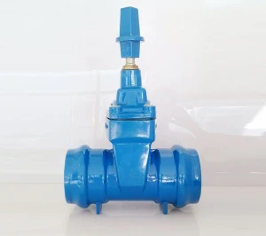 Socket End Resilient Seated Gate Valve for PVC Pipe﻿