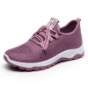 Fashion Anti-Slip Fly Woven Slip on Sports Casual Women Shoes