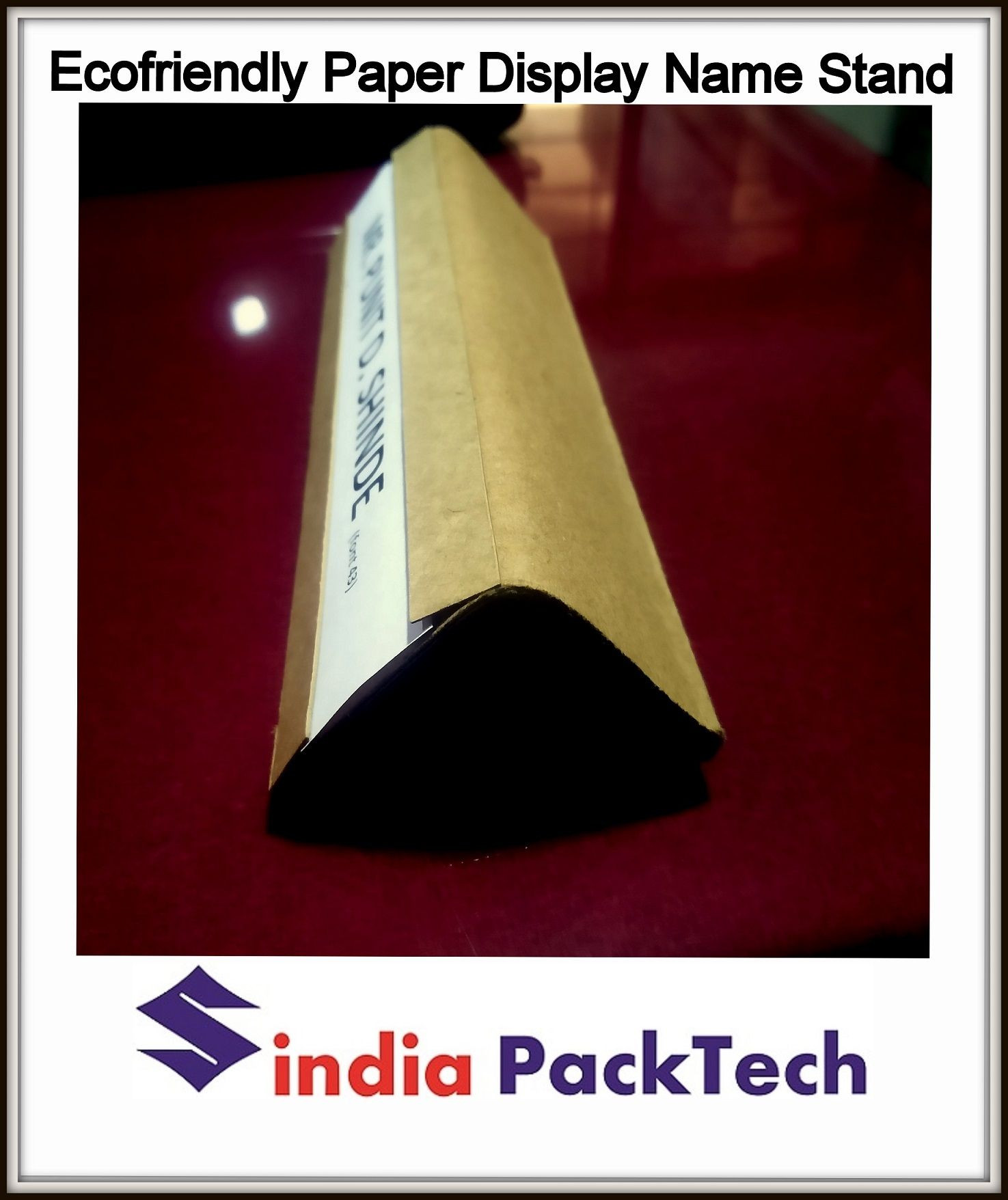 Buy Paper Name Display Stands from Sindia PackTech, India | Tradewheel.com