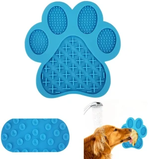 Silicone pet slow feeing mat plate