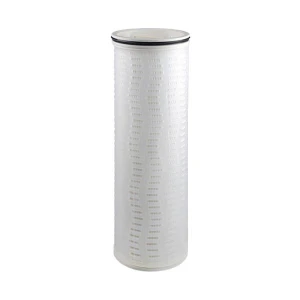 High Flow 20'' 40'' 5/10  Pleated Water Filter Cartridge for Domestic or Commercial and Industrial Water Purification