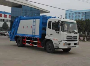 12 CM garbage compactor trucks，waste collection trucks