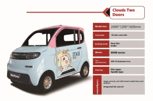 New Energy Mini 2 Door low Speed Electric Car Made in China