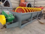 Spiral sand washer, wheel sand washer