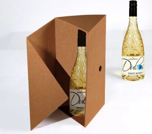 Triangular Wine Gift Box