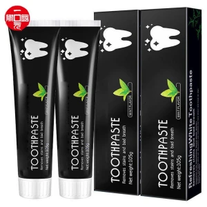 Bamboo activated charcoal toothpaste in stock