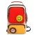 Import Cute unisex sling chest bag with detachable smiley pouch, lightweight & water resistant for travel, hiking, cycling from China