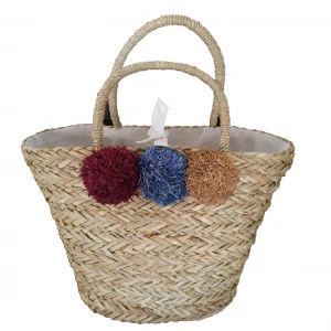 2020 hot sale raffia straw beach  bags summer bags