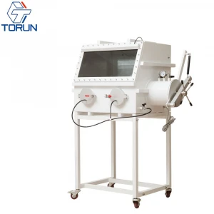 VGB-1C Lab Use Stainless Steel Isolation Vacuum Operating Glove Box With Vacuum Transfer Room Antechamber