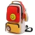 Import Cute unisex sling chest bag with detachable smiley pouch, lightweight & water resistant for travel, hiking, cycling from China