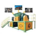 Fully Automatic Recycling Mini Metal Hard Drive Wood Chipper Shredder Machine Baler Machine Production Line