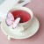 Import 3 Butterfly Tea Bag Pink Gift Box from South Korea