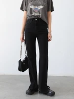 Loving High-waisted Slim Women's Bootcut Jeans