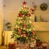 Christmas decorations 180cm artificial Christmas tree PE+PVC mixed Christmas tree set Christmas tree ornaments