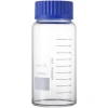 1000ml transparent high borosilicate glass reagent bottle for laboratory use