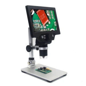 1-1200X digital microscope  7 Inch large colorful LCD display 12MP continuous amplify magnifier electronic video microscope