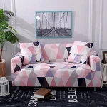 1 /2/ 3 /4 Seater Elastic Couch Sofa Protector Furniture Slipcover Mix  Color Stretching Customized Waterproof Sofa Cover