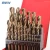 Import 1.0-13mm 25PCS Din338 M2 HSS tools twist drill bit set for Stainless Steel and Hard Metal Steel Drilling from China