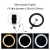 Import 10 inch foldable led photographic lighting portable ring light with phone holder selfie stick from China
