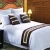 Import 100% cotton 3cm white stripe fabric bedding linen bed sheet pillowcase/Duvet cover from China