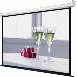 100 Inch Electric Projection Screen Motorized Projector Screen For education