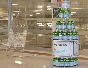 100% S. Pellegrino Mineral Water