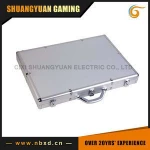 1000 Poker Chip Case With Real Aluminum Case
