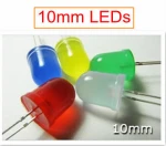 10mm led diode round White led diode used in decorative light