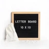 10x10 inch painted felt letter board for home decoration