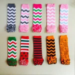 11 Colors Cheap zig zag leg warmers tights for girls baby Ruffle Legwarmers Fashion Chevron Baby leg warmers