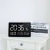 11&#39;&#39; Large Curved-Screen, Digital Alarm Clock Wall Clock