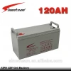 12V 120Ah AGM  UPS Gel lead acid battery rechargeable sealed maintenance free valve regulated  deep cycle manufacturers