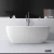 Import 130cm circle bathtub tub freestanding bathtub whirlpool from China
