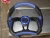 Import 14inch flat universal aluminum alloy racing car game steering wheel from China