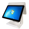15 inch dual screen All in one pos in POS Systems windows 10 cash register cashier machine for supermarket