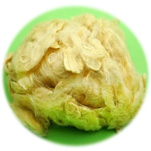 1.5Dx51mm natural color soybean fiber soya bean fiber soybean fiber textile