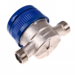 15mm 1/2" Garden Home Plastic Cold Water Meter Single Water Flow Dry Table Measuring Tools for Garden Home Using With Fittings