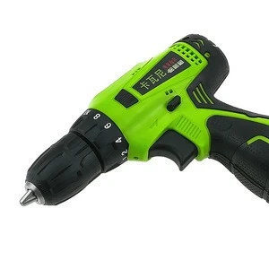 16.8V Electric Drill Double Speed Lithium Cordless Drill Household Multi-function Electric Screwdriver Power Tools