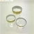 Import 16oz Disposable Plastic Cups with Gold Rim from China