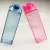 Import 17oz BPA Free 500ml 1000ml Plastic Clear Pink Transparent Colored Acrylic Milk Box Carton Shaped Water Bottle from China