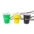 Import 1oz double walled solo cup shot glass with lanyard from China