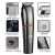 Import 1pcs All 6in1 Rechargeable Hair Clipper For Men Waterproof Wireless Electric Shaver Beard Nose Ear Shaver Hair Trimmer Tools from China
