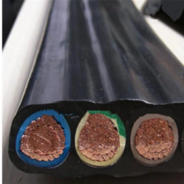 2 cores,3 cores,4 cores silicone rubber flat wire cable