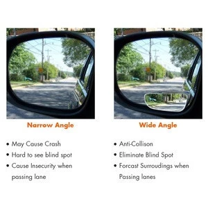 2 Pack Blind Spot Mirrors,Car Mirror Side View Blind Spot,Wide Angle Car Blind Spot Mirror 360