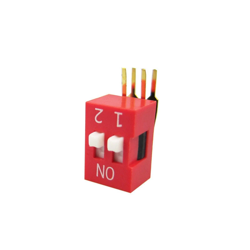 2 Position right angle dip Switch slide type spst dip switch