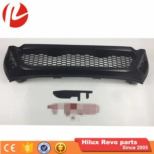 2016 New Style ABS Car Grille Black Front Grille for Hilux revo