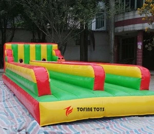 2018 inflatable bungee run equipment for sale