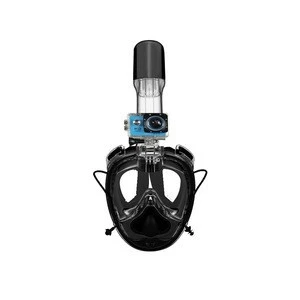 2018 underwater products diving goggle full face scuba diving mask for torch diving